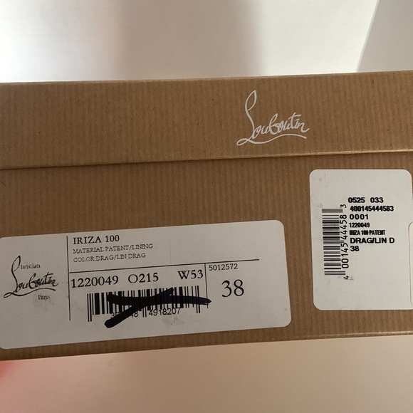 Authentic Christian Louboutin Iriza Patent Heels - Picture 4 of 12